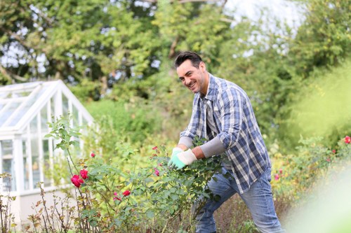 Complaint logging and acknowledgement for landscaping and waste clearance work